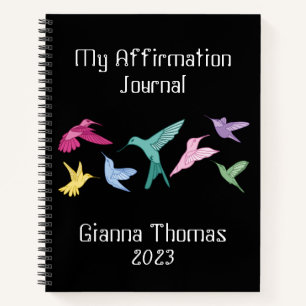 Journal personnalisé sur les colibris