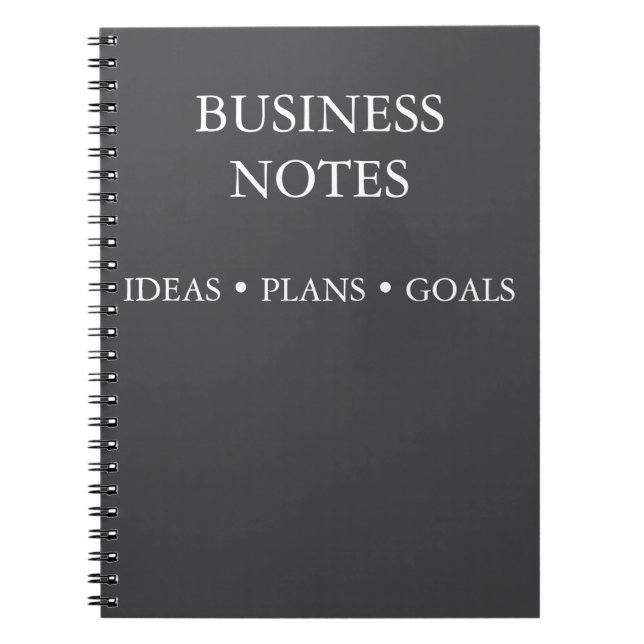 Journal professionnel pour les réunions et les idé (Devant)