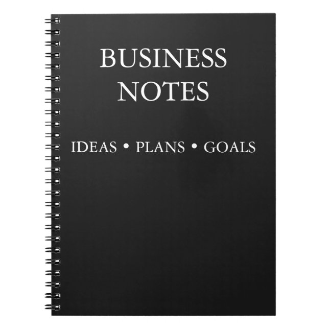 Journal professionnel pour les réunions et les idé (Devant)