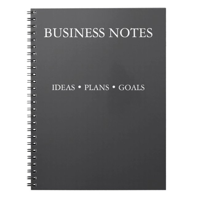 Journal professionnel pour les réunions et les idé (Devant)