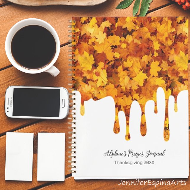 Journal quotidien de gratitude/prière d'automne (Créateur téléchargé)