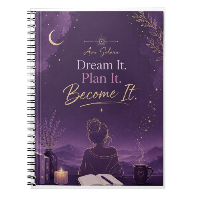 Journal Rêvez Planifiez Devenez |Ava Solara (Devant)