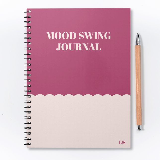Journal Rose Drôle d'Humeur Moderne (Créateur téléchargé)