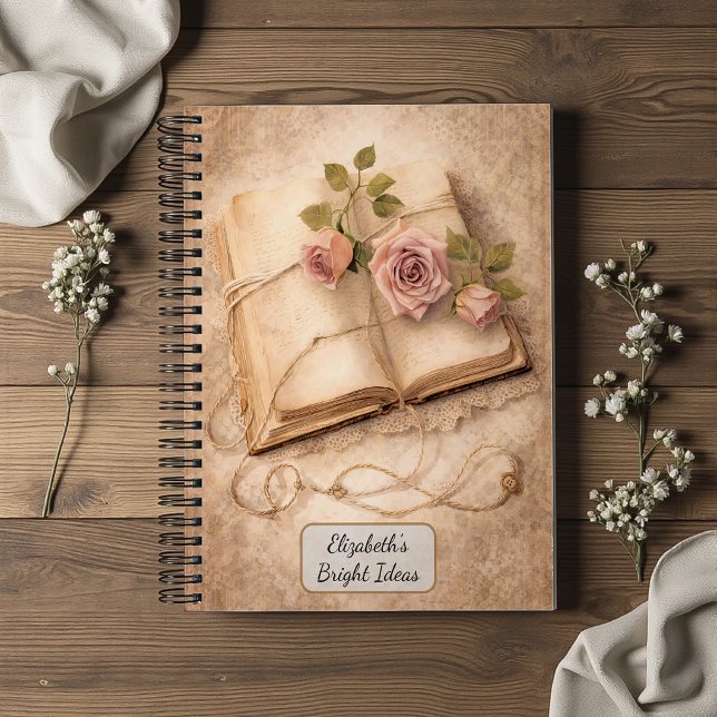 Journal Rose Vintage (Créateur téléchargé)