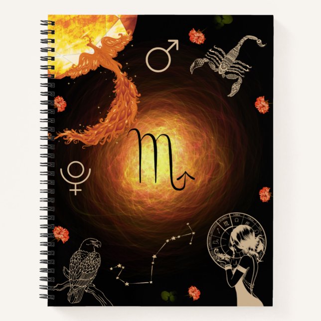 Journal Scorpio Zodiac (Devant)