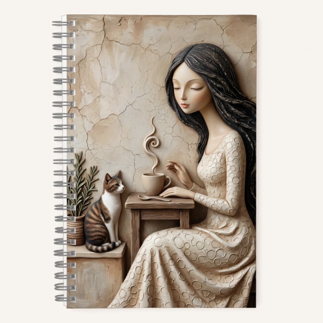 Journal Thé et Chat  Le Studio Calme (Recto)