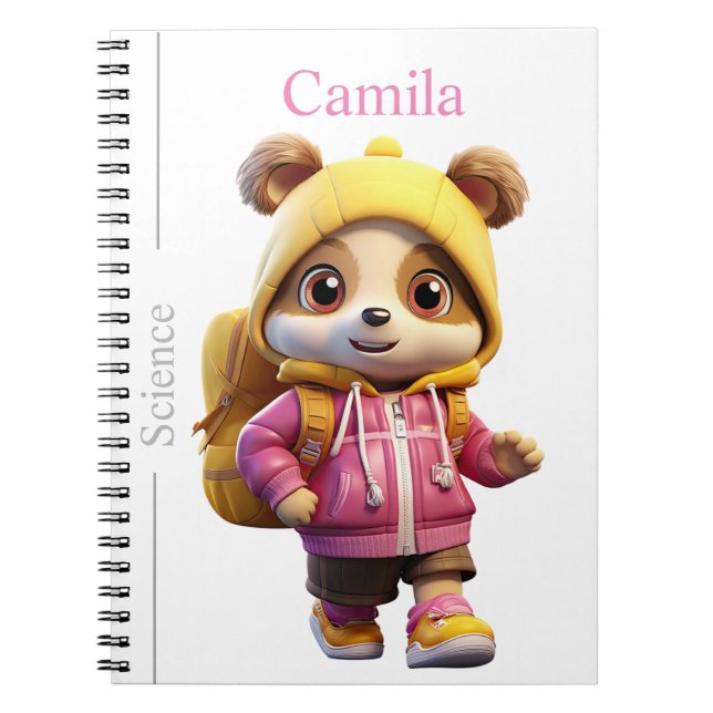 Journal thématique de l'ours artistique - Fournitu (Devant)