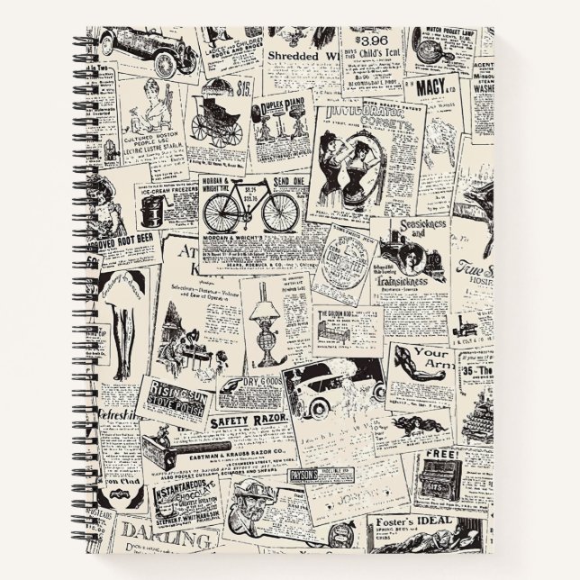 Journal vintage   (Devant)