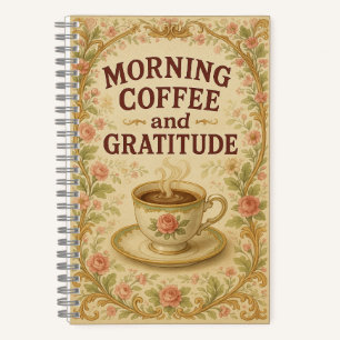 Journal Vintage avec citation originale sur la cou