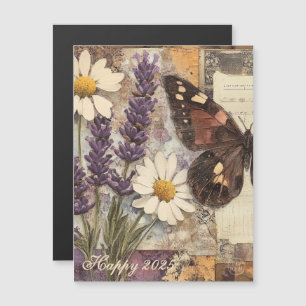 Journal Vintage floral Junk 2025