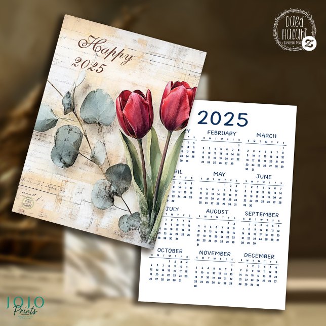 Journal Vintage floral Junk 2025 (2025 Vintage Floral Junk Journal)