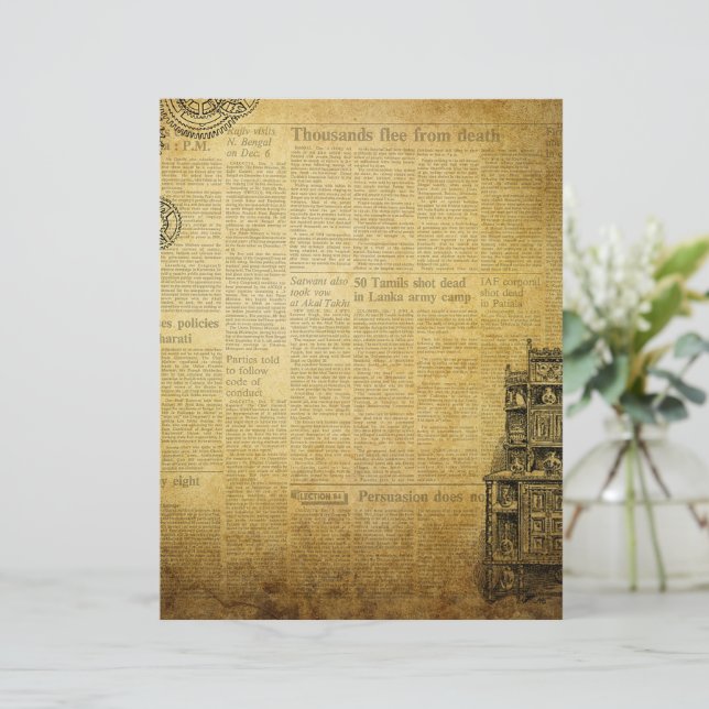 Journal vintage steampunk (Debout devant)
