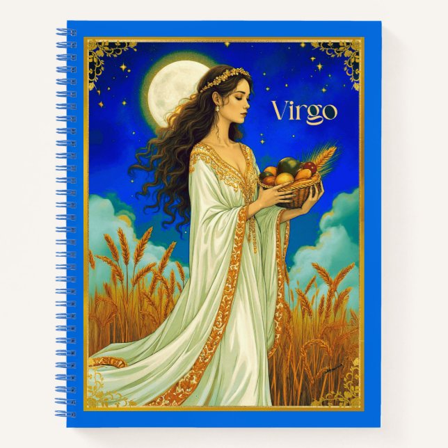 Journal Virgo Beauté sous un ciel nocturne (Devant)
