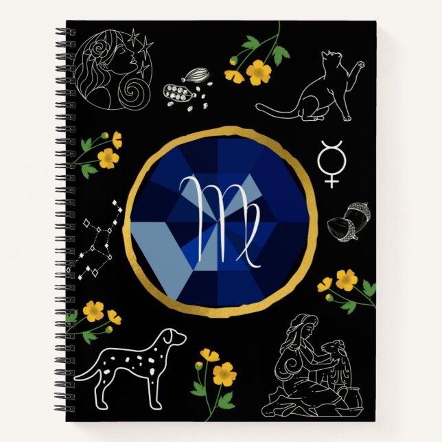 Journal Virgo Zodiac (Devant)