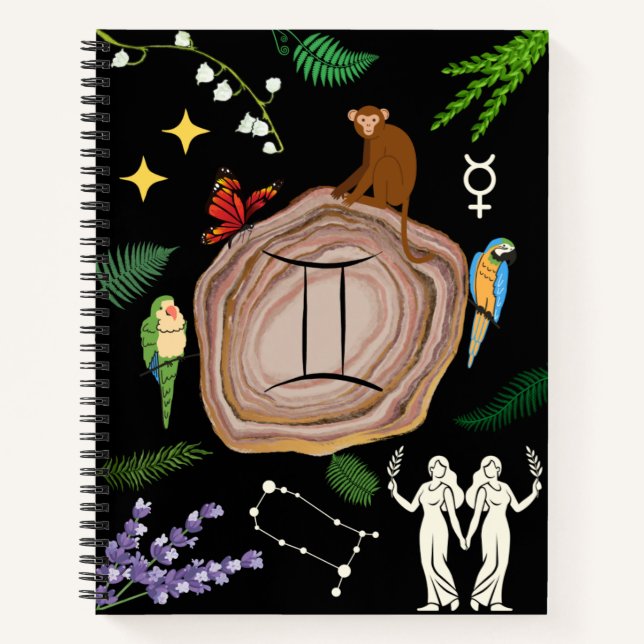 Journal Zodiac Gemini (Devant)