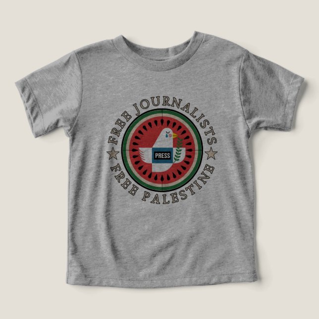 Journalistes libres Libérez la Palestine (Design Recto)