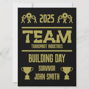 Journée de création d'équipe d'entreprise