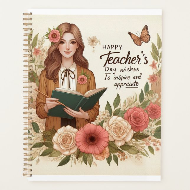 Journée de l'enseignant sincère veut inspirer et A (Devant)