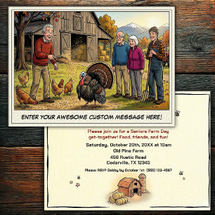 Journée des Seniors à la Ferme Invitation