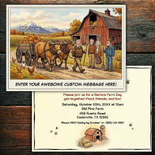 Journée des Seniors à la Ferme Invitation