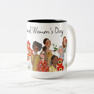 Journée internationale de la femme don Mug café à