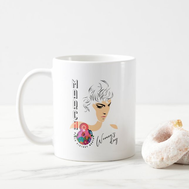 Journée internationale de la femme | Mug classique (Avec donut)