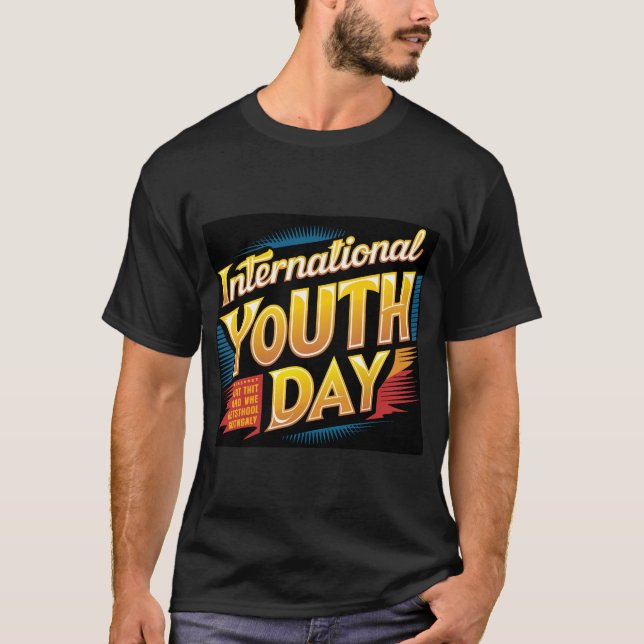 journée internationale de la jeunesse, t-shirt des (Devant)