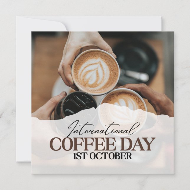 Journée internationale du café+ (Devant)