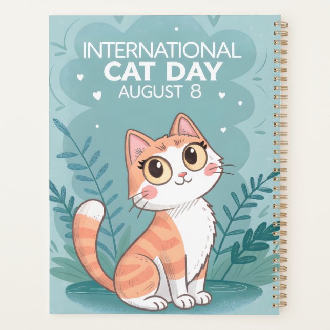 Journée internationale du chat Adorable Chat Artis (Dos)