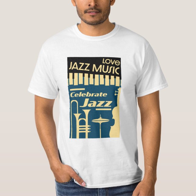 Journée internationale du jazz 30 avril T-shirt (Devant)