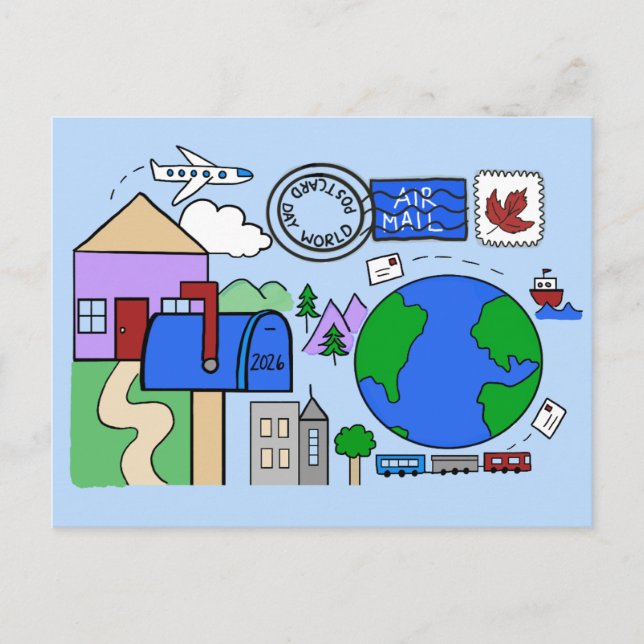 Journée mondiale de la carte postale 2026 - transp (Devant)
