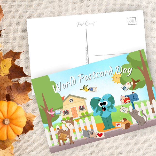 Journée mondiale des cartes postales 2024 (Créateur téléchargé)
