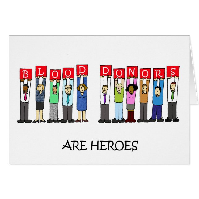 Journée mondiale des donneurs de sang 14 juin (Devant horizontal)