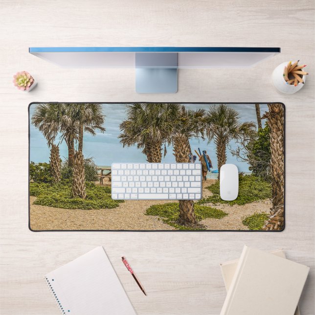 Journées de plage, ciel couvert, jardin de plage (Bureau 1)