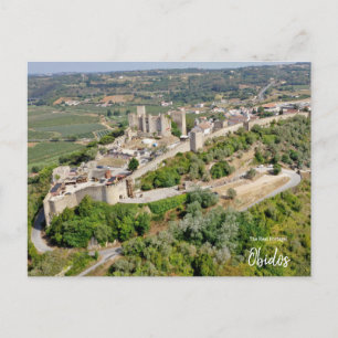 Jours de chevaliers - Obidos Portugal Carte postal