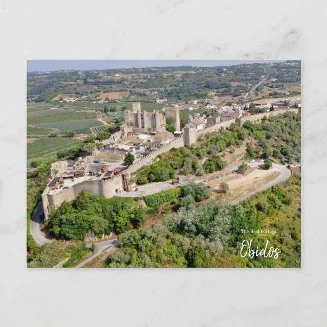 Jours de chevaliers - Obidos Portugal Carte postal (Devant)