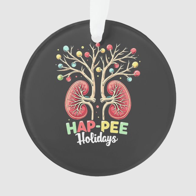 Jours de Hap Pee Dialyse Connaissance du rein Noël (devant)