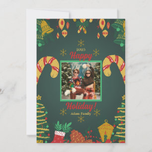 Jours francs   Joyeux Noël Photo Carte de vacances