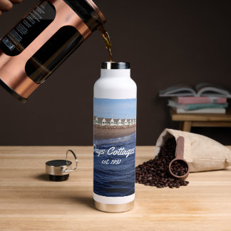Jours Officiels Cottages Bouteille d'eau isolée