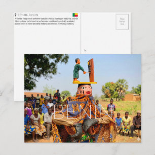 Jours Vodun, Ketou, Bénin Carte Postale de Voyage