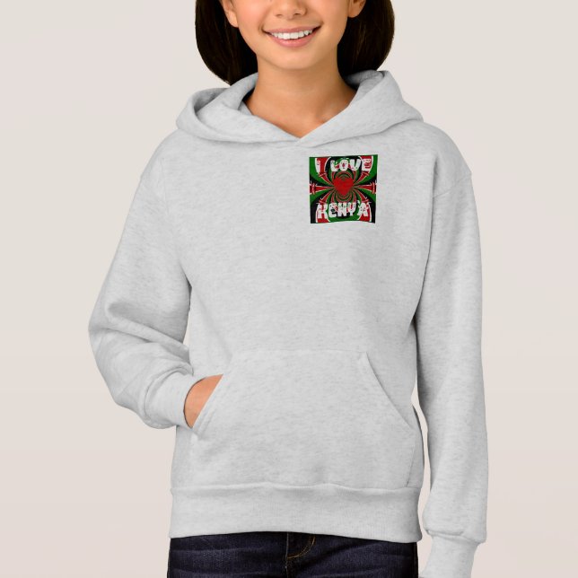 Jovely Kenya Kids American Apparel Zip Sweat - shi (Devant)