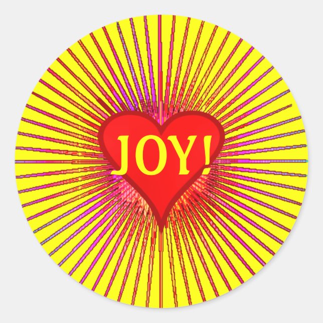JOY BURST Stickers (Devant)