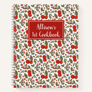 Joy Cerry Berries Motif 1er livre de cuisine
