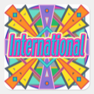 Joy Design Stickers "International"