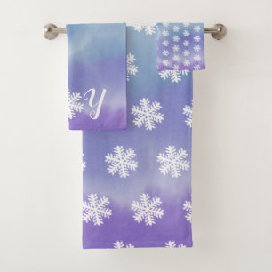 Joy Ensemble de serviettes de bain Snowflake