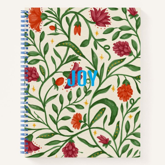 JOY Floral Carnet (Devant)