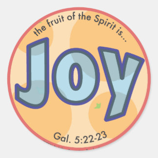 Joy Fruit of the Spirit Spots Sticker