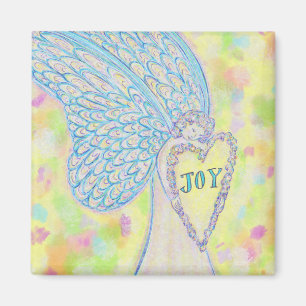 Joy Guardian Angel Art personnalisé Frigo Magnet