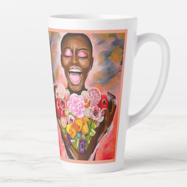 "Joy" Latte Mug (Droite)