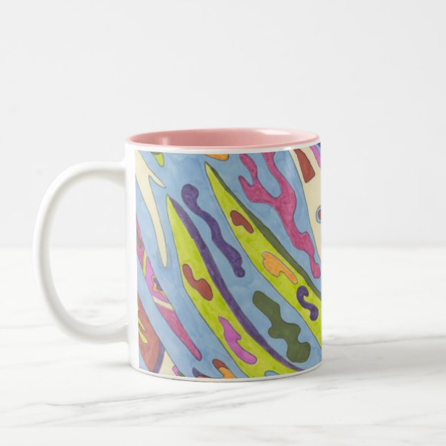 Joy, Mug Art Abstrait (Gauche)
